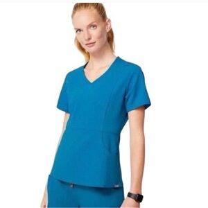 Figs Scrubs Set XL - Limited Edition color Alps blue.